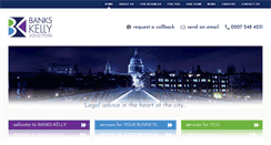 Desktop Screenshot of bankskelly.co.uk